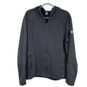 KUHL Spekter Hoody Men's XL Full Zip Sweatshirt Jacket Thumb Loops Outdoor